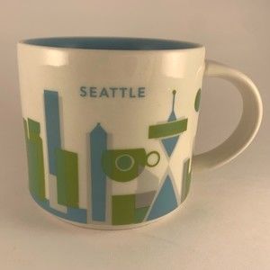 Starbucks You Are Here mug, Seattle 2014